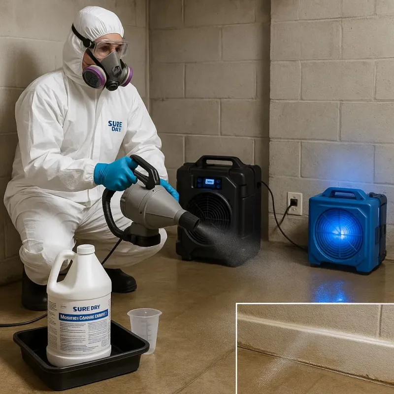 Sanitization and Odor Removal process in Vernon Hills, IL